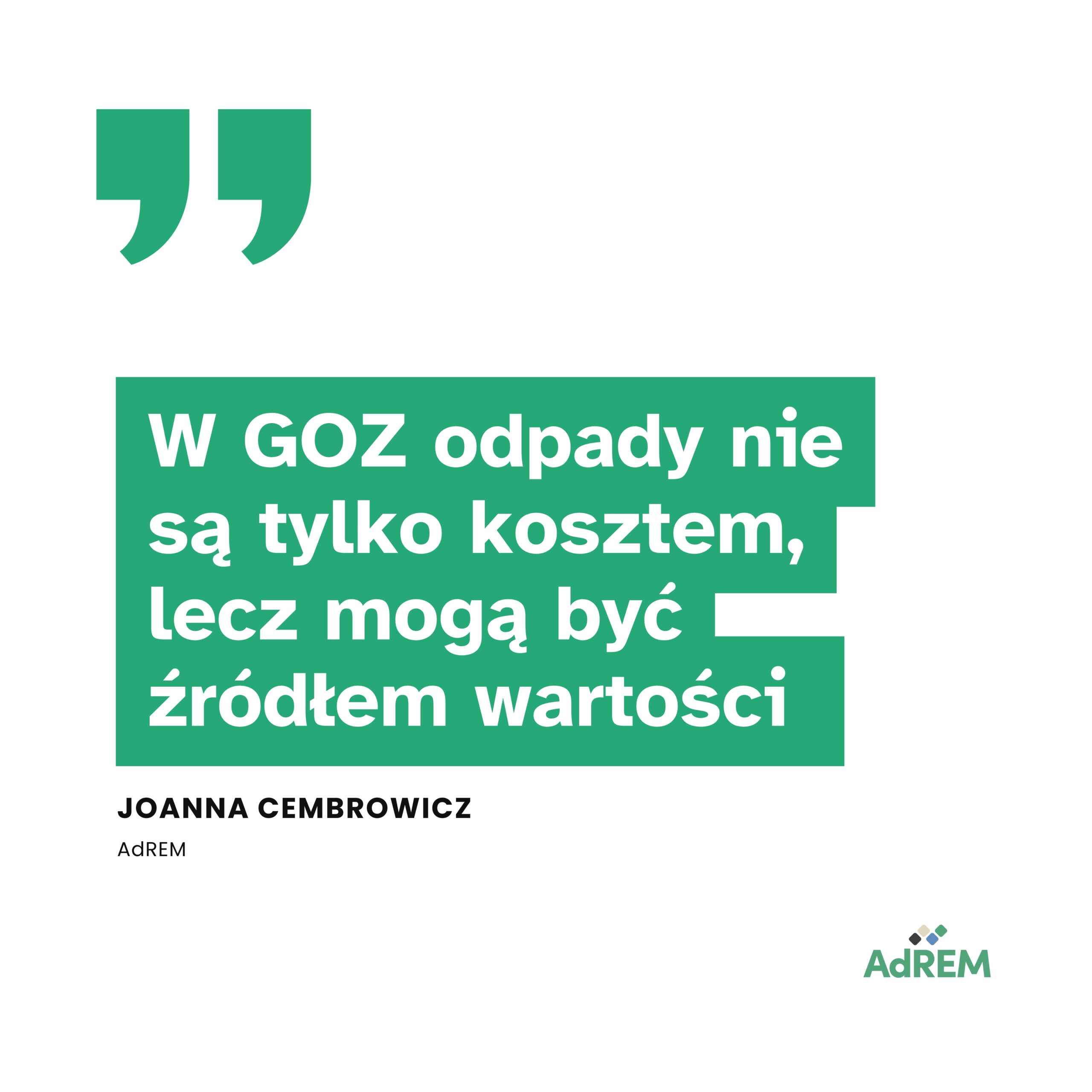 Odpady, czyli jak zmienić koszt w zysk?
